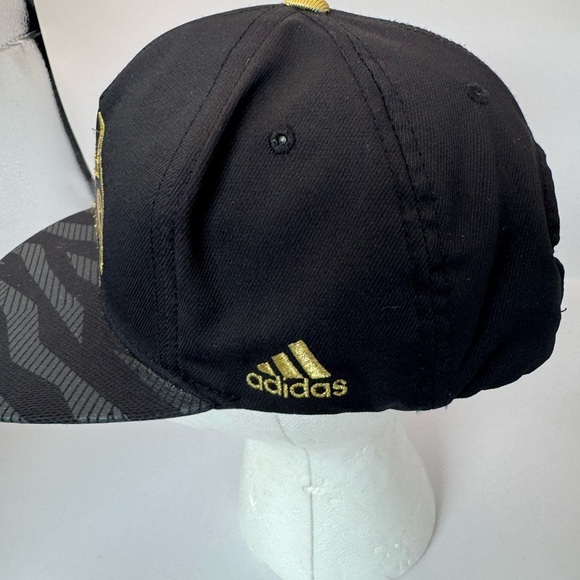 Miami Heat That Black And Gold Adidas SnapBack Osfm EUC Fast Shipping 2014 - Picture 2 of 9